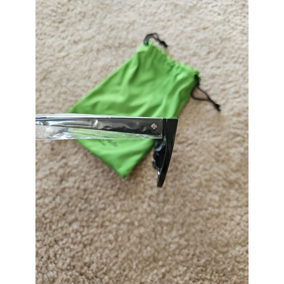 Kate Spade Samantha Sunglasses Black Frame Black Lenses - Picture 7 of 7